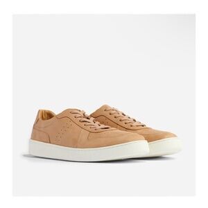 Nisolo Beto Go-To Court Sneaker in Almond NIB